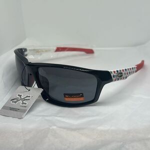 XLoop Patriotic Sunglasses – UV Protection, Red White & Blue Stars